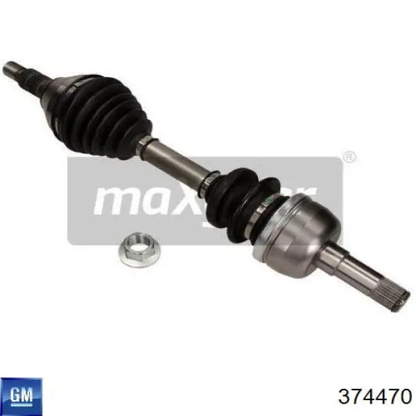 Półoś napędowa przednia General Motors 374470 cena, od 48,82 USD