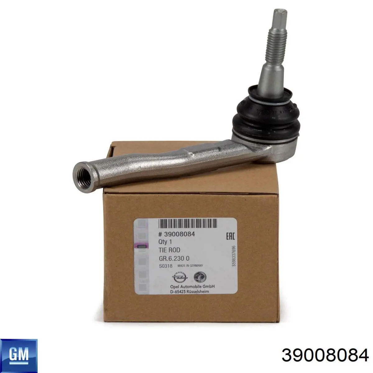 39008084 General Motors Końcówka drążka kierowniczego zewnętrzna