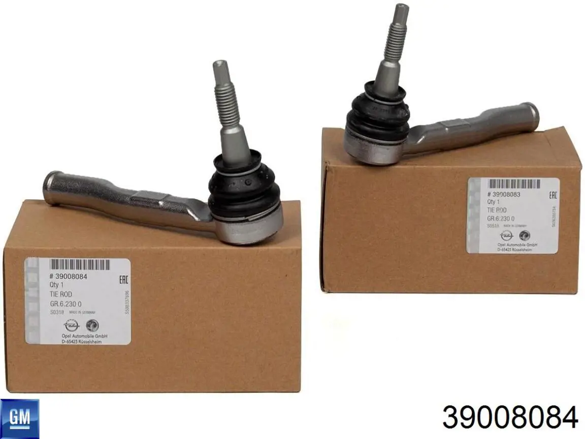 Końcówka drążka kierowniczego zewnętrzna General Motors 39008084 cena, od 21,14 USD