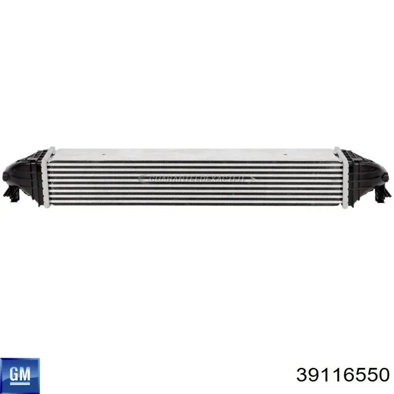 39116550 General Motors Chłodnica intercoolera