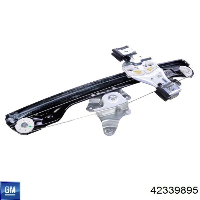 Mechanizm podnoszenia szyby drzwi przednich lewych do Chevrolet Aveo III T300