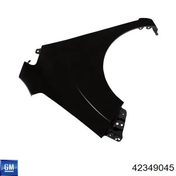 42349045 General Motors Drzwi tylne prawe