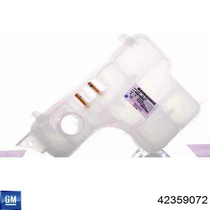 Zbiorniczek wyrównawczy układu chłodzenia Chevrolet Epica II sedana (V250) (2006 - 2011) cena, od 28,59 USD