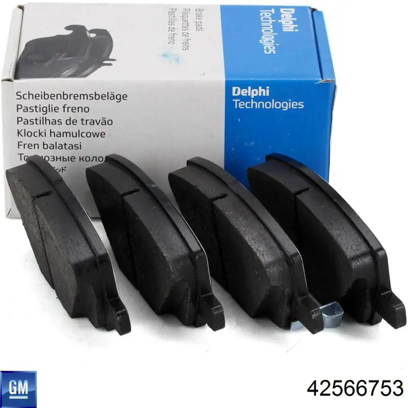 Klocki hamulcowe przednie tarczowe General Motors 42672635 cena, od 32,27 USD