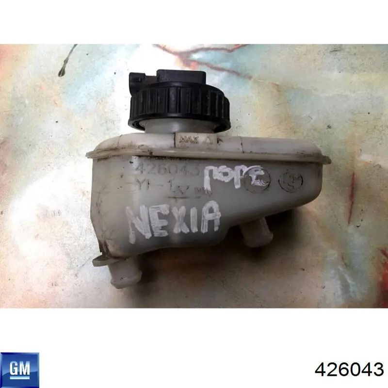 Zbiorniczek głównego cylindra hamulcowego (płynu hamulcowego) Daewoo Nexia I sedana (KLETN) (1995 - 2002) cena, od 8,44 USD