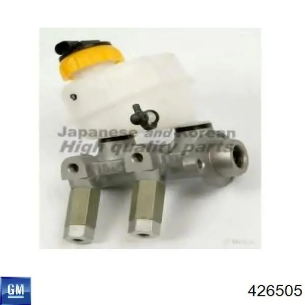 Do koszyka 426505 Market (OEM) Główny cylinder hamulców