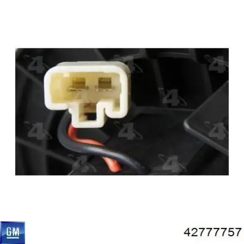 Silniczek wentylatora nagrzewnicy (ogrzewacza wnętrza) General Motors 42777757 cena, od 79,84 USD
