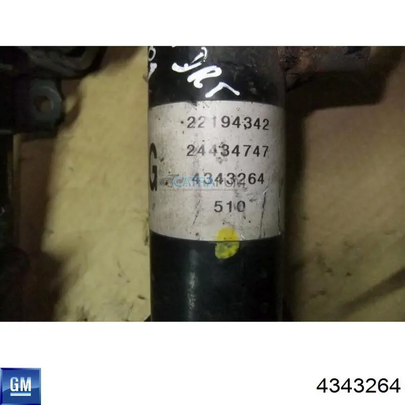 Amortyzator tylny General Motors 4343264
