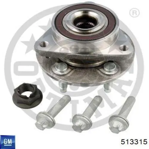 513315 General Motors Przegub homokinetyczny przedni zewnętrzny