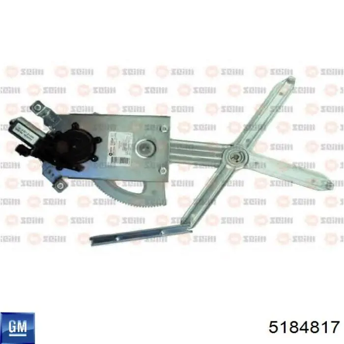 Mechanizm podnoszenia szyby drzwi przednich lewych General Motors 5184817 cena, od 96,17 USD