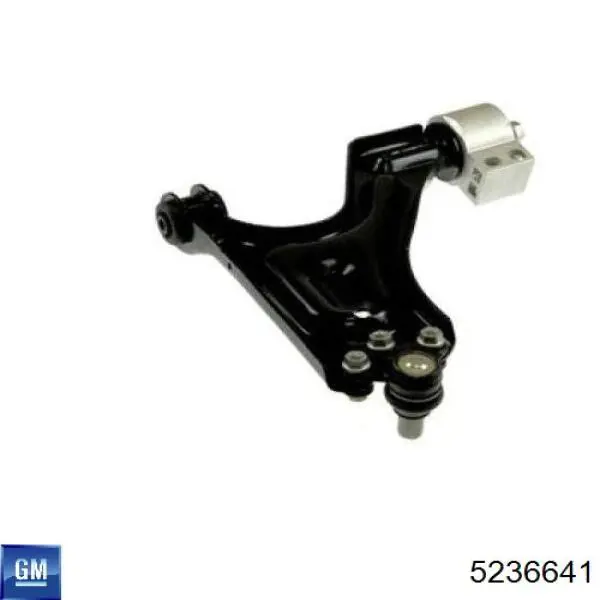 Wahacz zawieszenia przedniego dolny lewy 5236641 General Motors