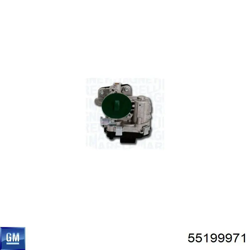 Do koszyka 55199971 General Motors Przepustnica, komplet
