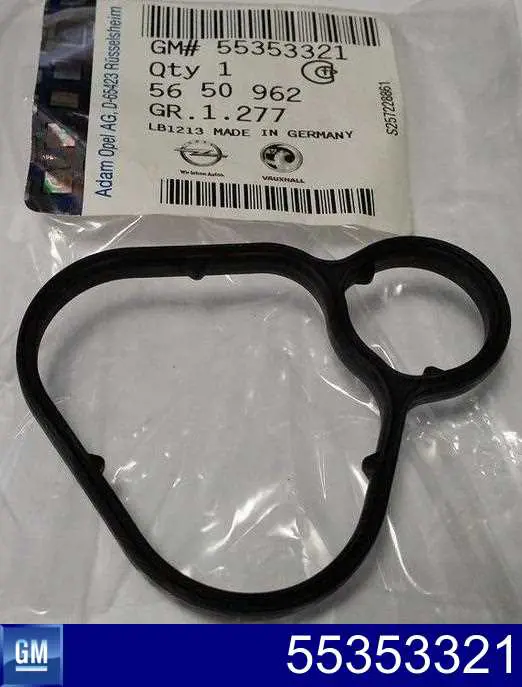 Uszczelka adaptera filtra oleju General Motors 55353321 cena, od 7,72 USD