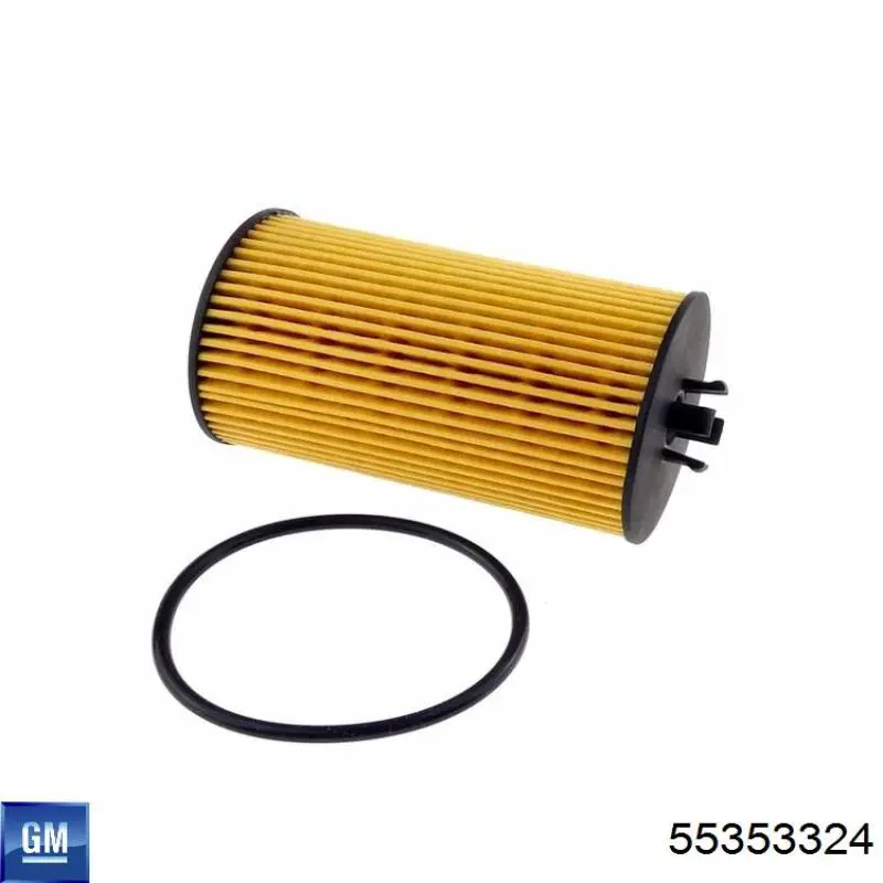 Do koszyka 55353324 General Motors Filtr oleju