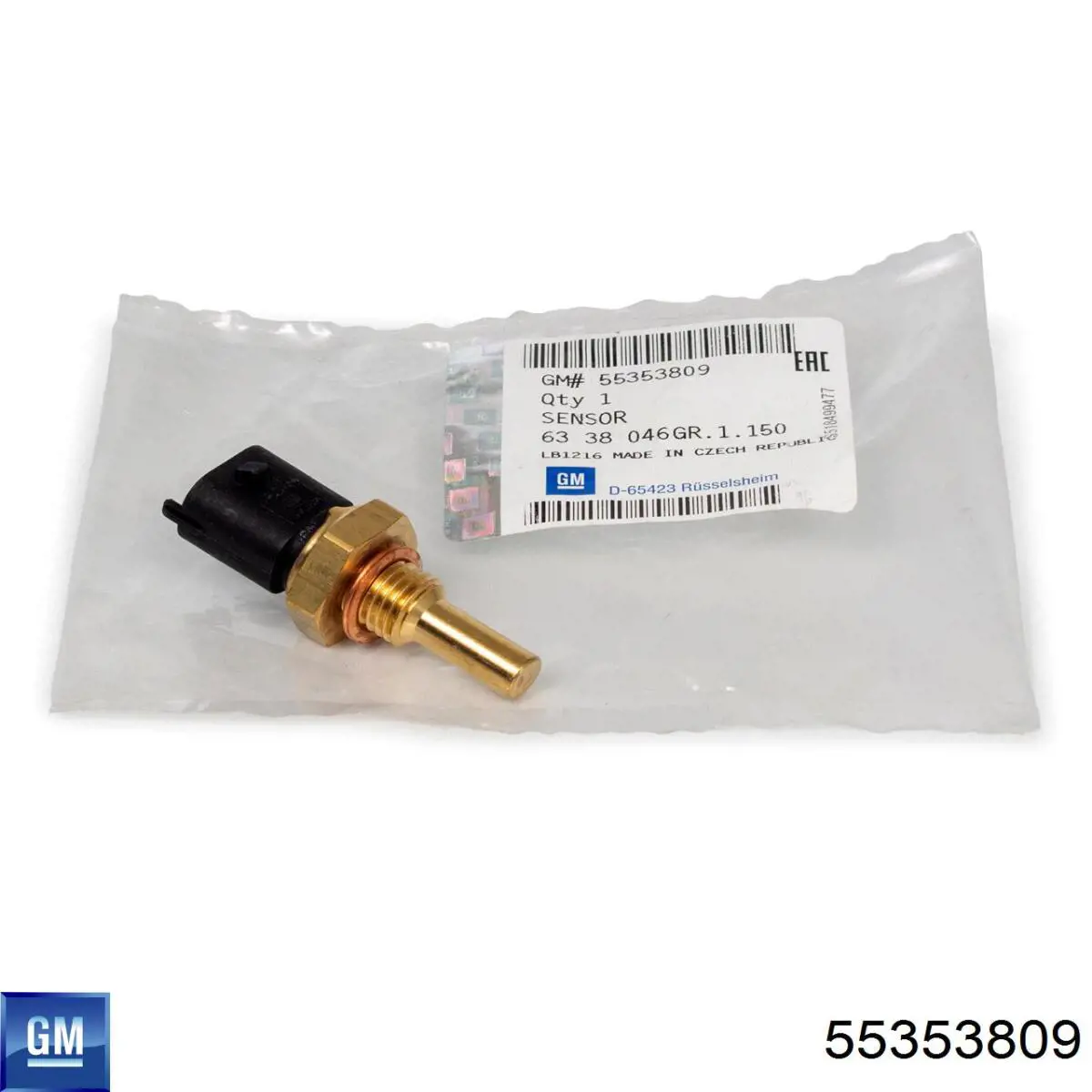 Do koszyka 55353809 General Motors Czujnik temperatury płynu chłodzącego