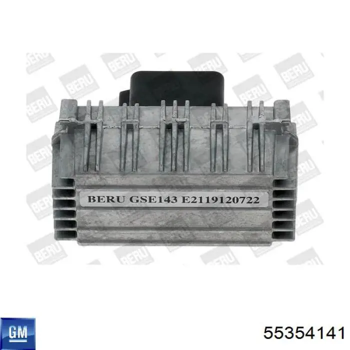 Przekaźnik świec żarowych General Motors 55354141