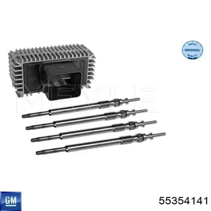 Przekaźnik świec żarowych General Motors 55354141 cena, od 47,72 USD