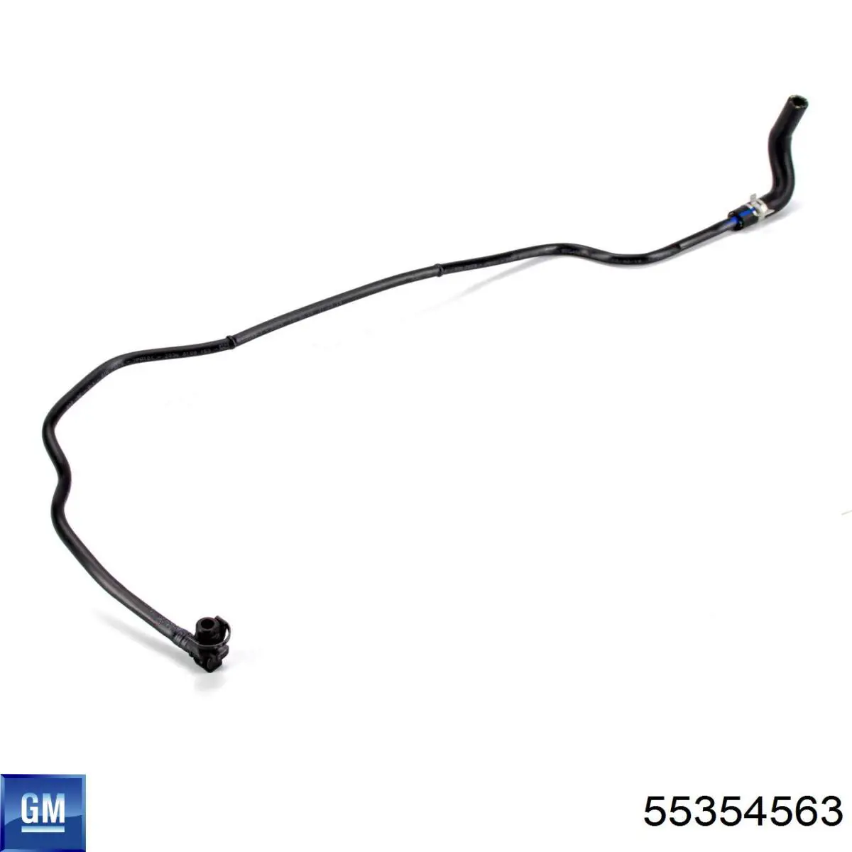 Do koszyka 55354563 General Motors Przewód (króciec) ogrzewania przepustnicy