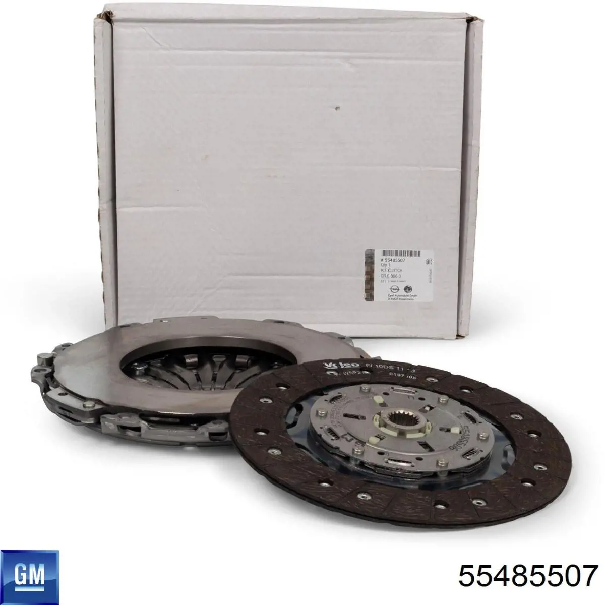 Zestaw sprzęgła (3 części) 55485507 General Motors