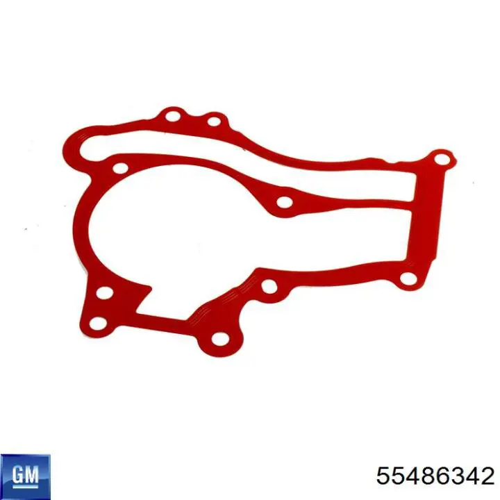 Pompa chłodząca wodna General Motors 55486342