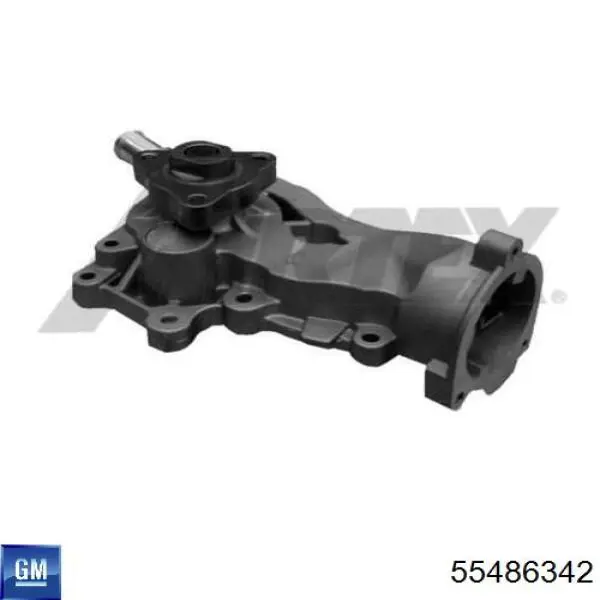 Pompa chłodząca wodna General Motors 55486342 cena, od 167,83 USD