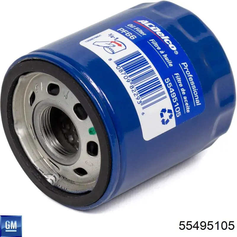 Filtr oleju General Motors 55495105 cena, od 7,86 USD