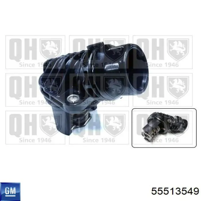 Termostat General Motors 55513549 cena, od 41,70 USD