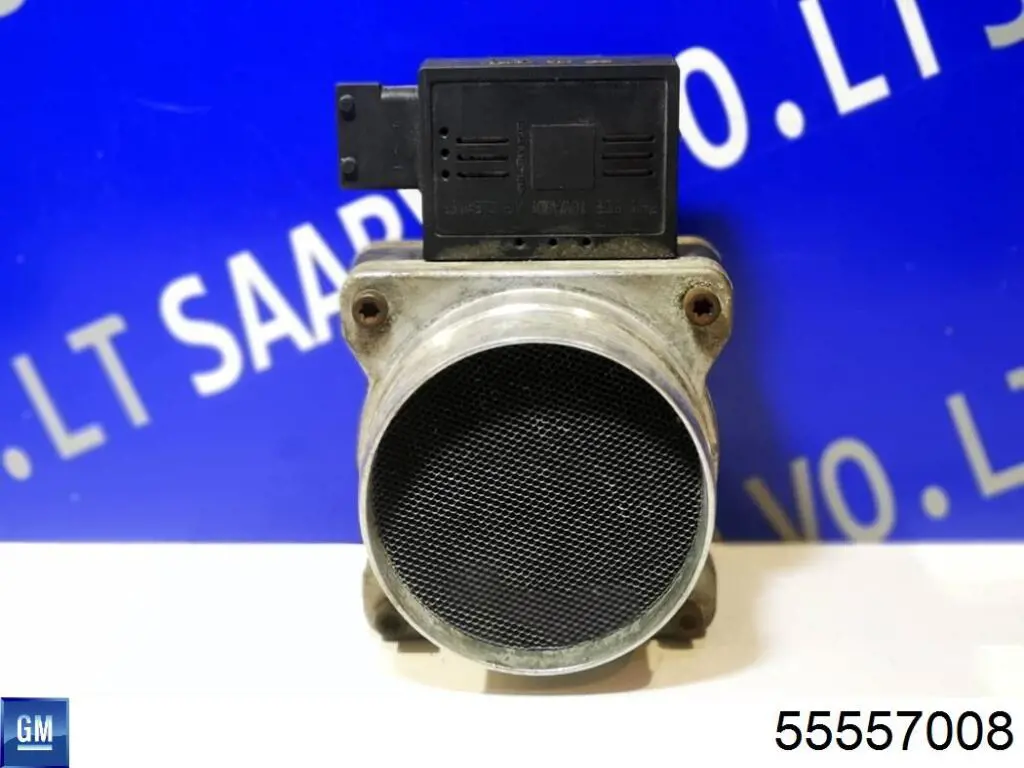 Czujnik przepływu powietrza, przepływomierz powietrza M.A.F. General Motors 55557008