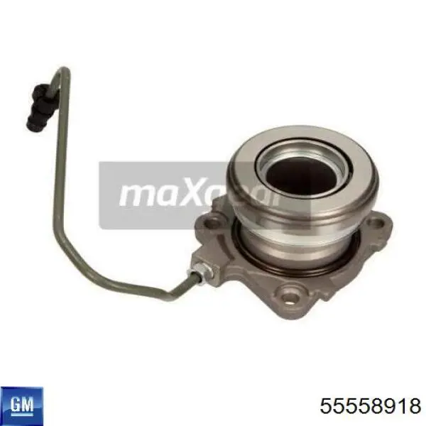 Do koszyka 55558918 General Motors Cylinder roboczy sprzęgła (wysprzęglik) w komplecie z łożyskiem wyciskowym