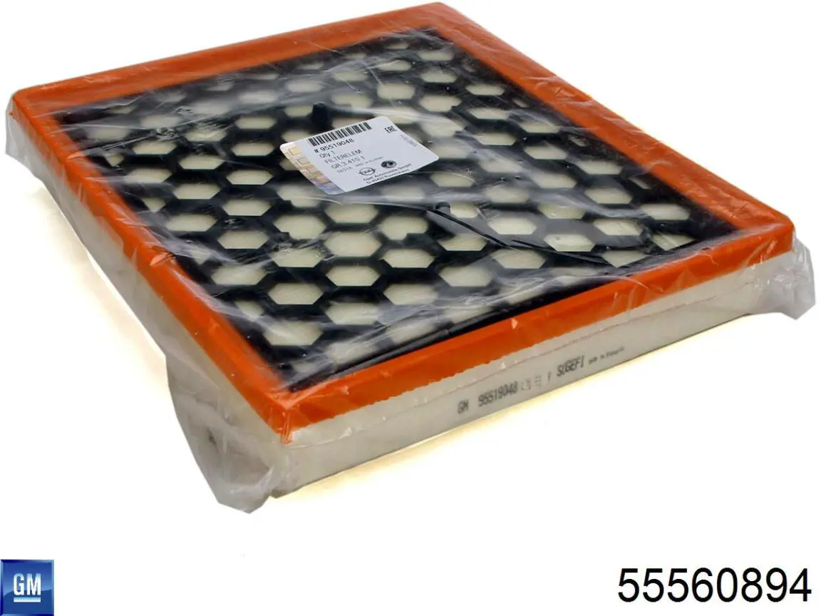Do koszyka 55560894 General Motors Filtr powietrza