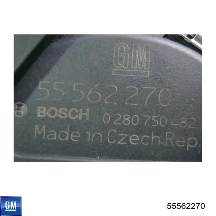 Do koszyka 55562270 General Motors Przepustnica, komplet