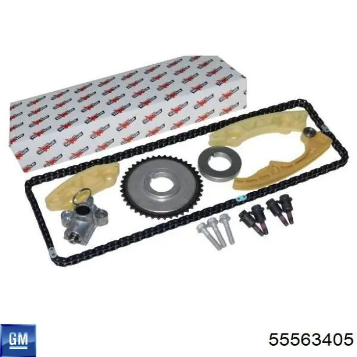 55563405 General Motors Łańcuch rozrządu wału wyrównoważającego