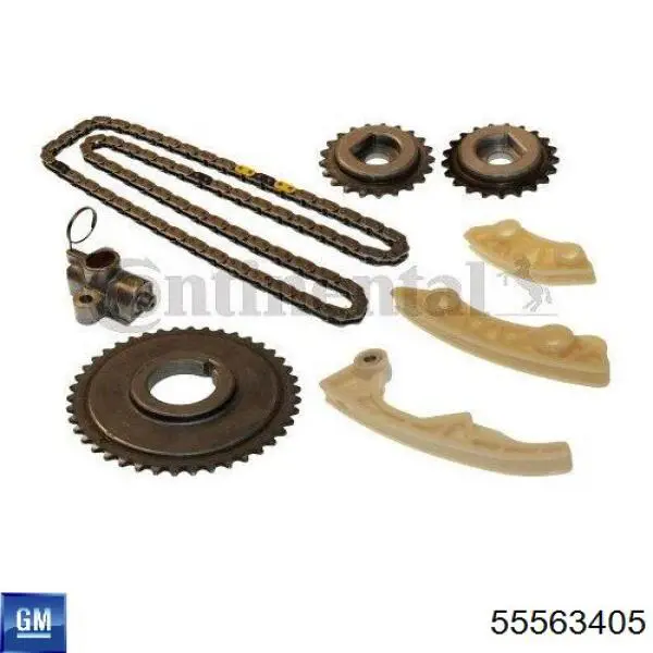 Do koszyka 55563405 General Motors Łańcuch rozrządu wału wyrównoważającego