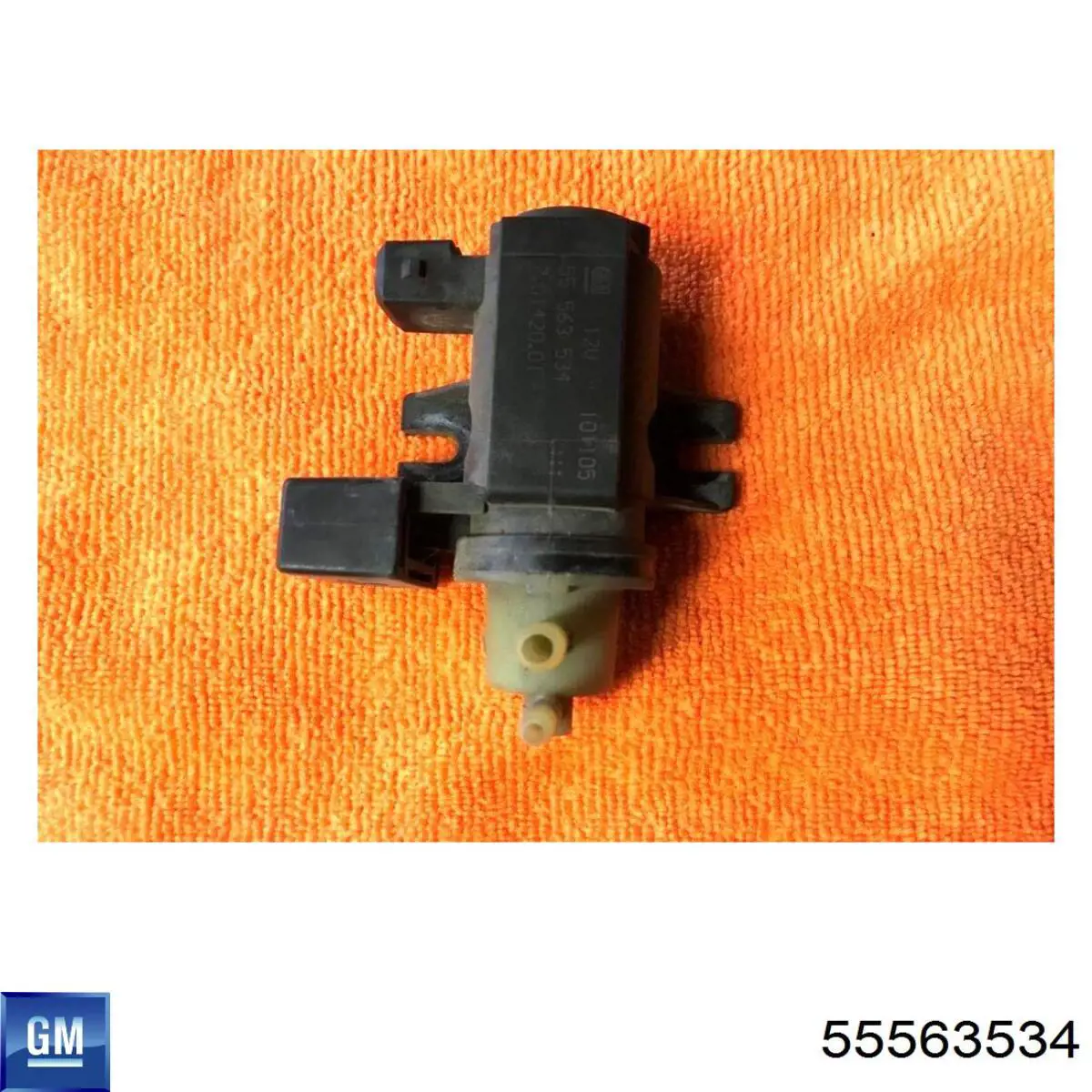 Przetwornik ciśnienia (solenoid) doładowania 55563534 General Motors