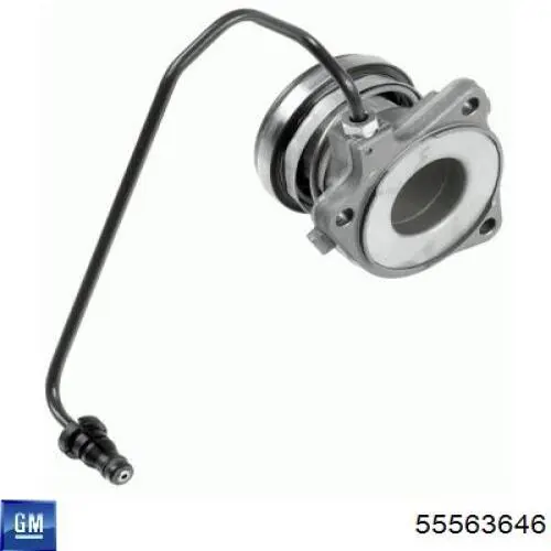 Do koszyka 55563646 General Motors Cylinder roboczy sprzęgła (wysprzęglik) w komplecie z łożyskiem wyciskowym