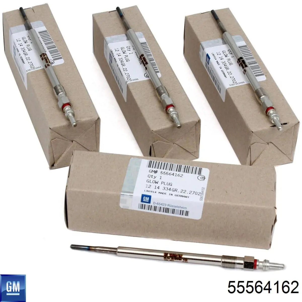 Świeca żarowa General Motors 55564162