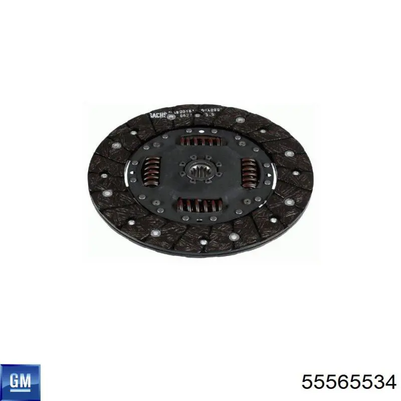 Do koszyka 55565534 General Motors Tarcza sprzęgła