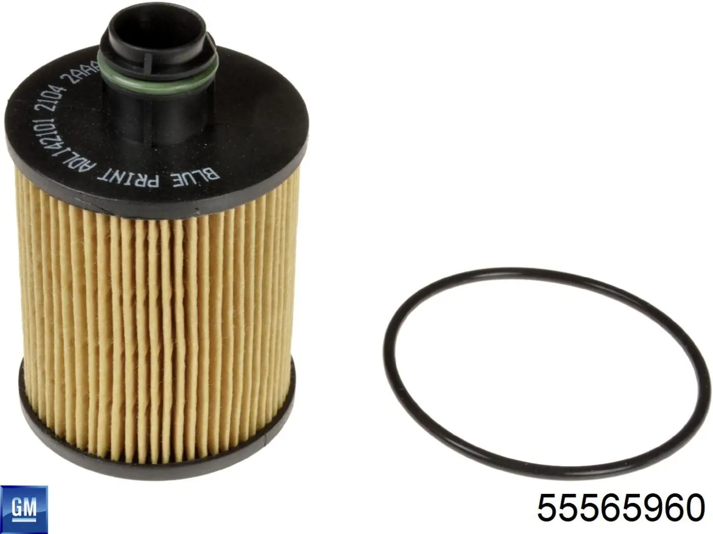 Do koszyka 55565960 General Motors Filtr oleju