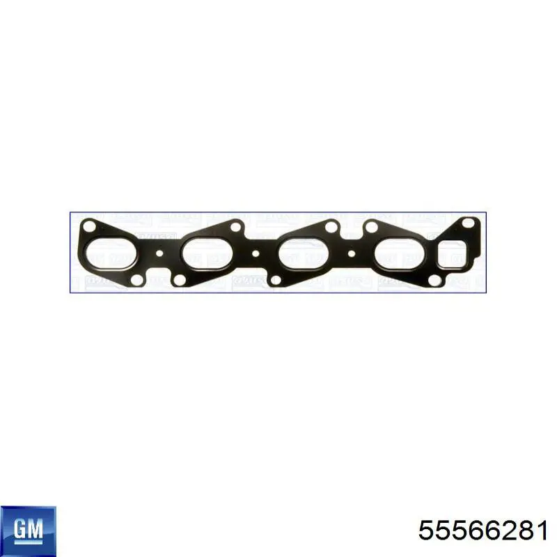 Uszczelka kolektora wydechowego General Motors 55566281 cena, od 12,37 USD