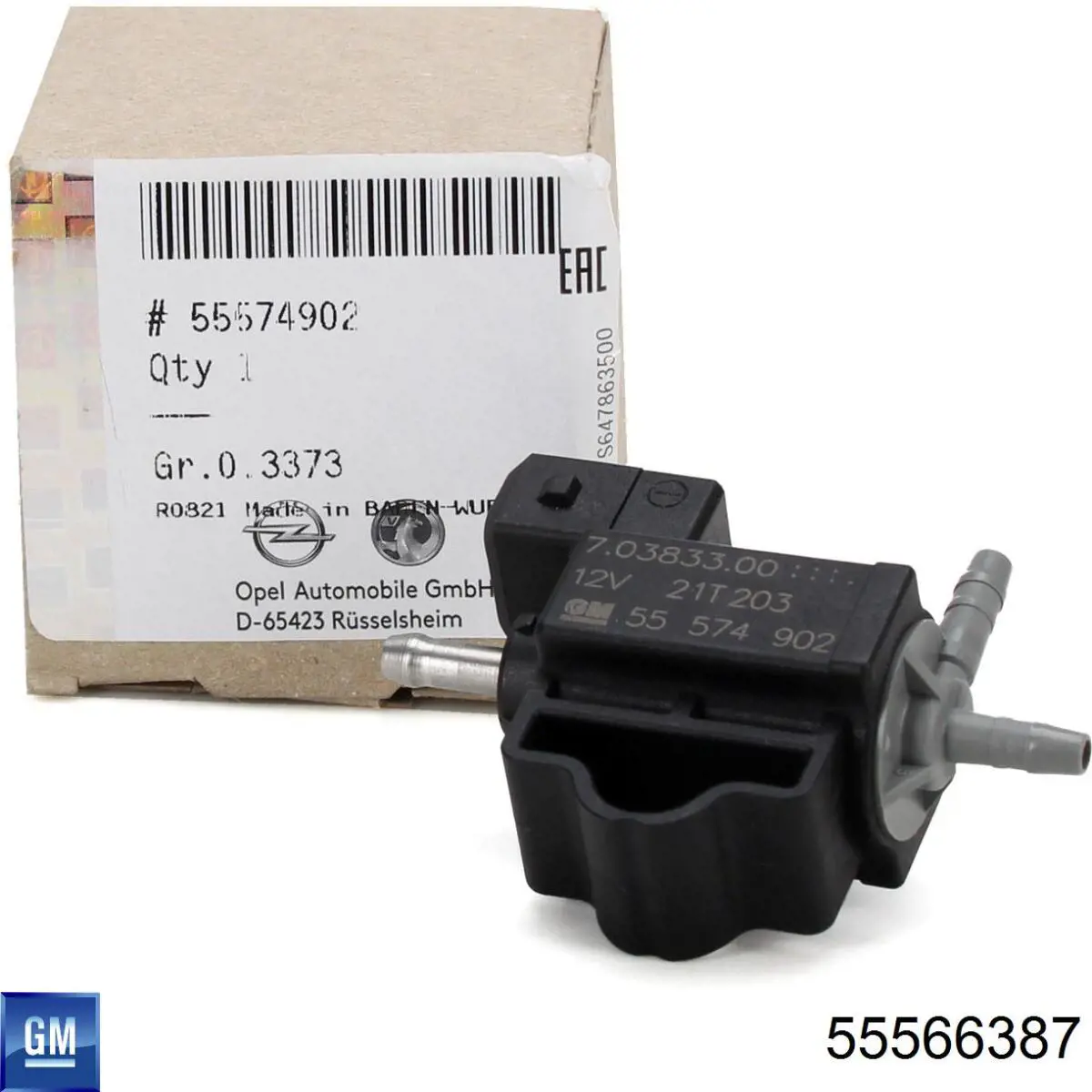 Zawór odpowietrzający zbiornika paliwa General Motors 55566387 cena, od 35,64 USD