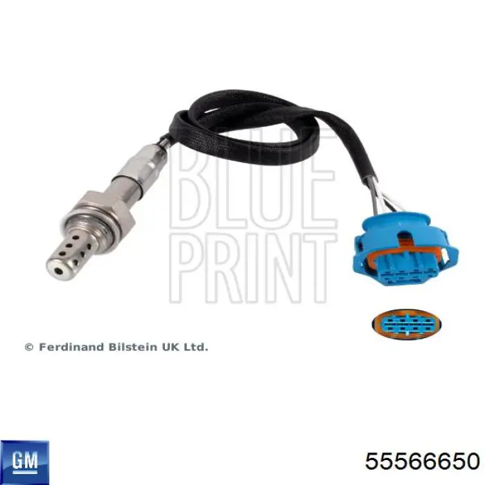 Sonda lambda czujnik tlenu przed katalizatorem General Motors 55566650 cena, od 71,42 USD