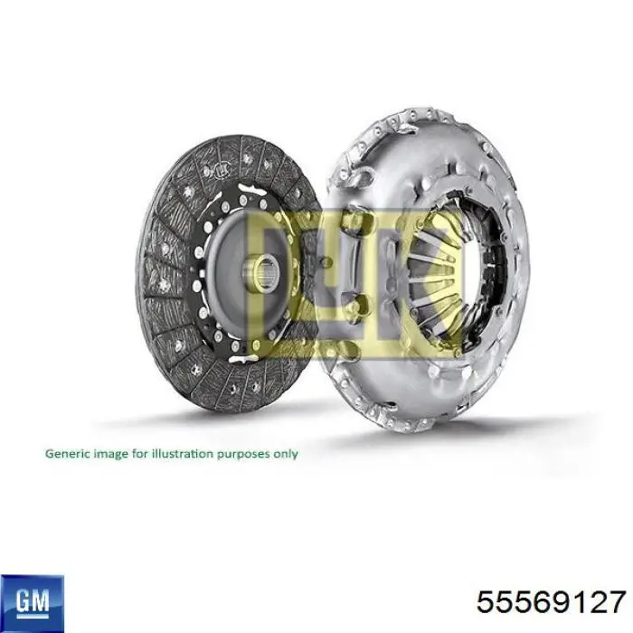 Tarcza sprzęgła General Motors 55569127 cena, od 48,16 USD