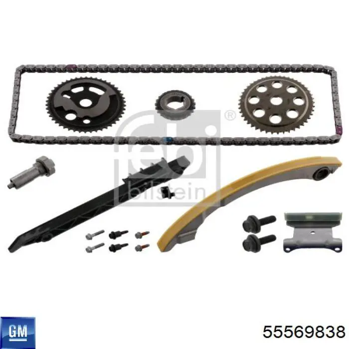 55569838 General Motors Łańcuch rozrządu, zestaw