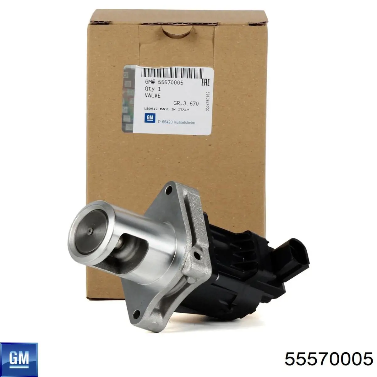 Zawór recyrkulacji spalin EGR 55570005 General Motors
