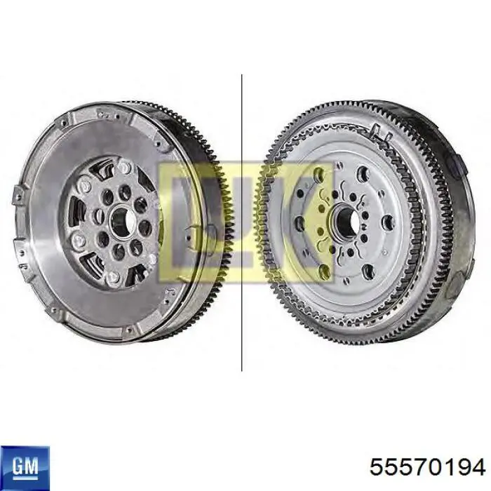 Do koszyka 55570194 General Motors Koło zamachowe silnika