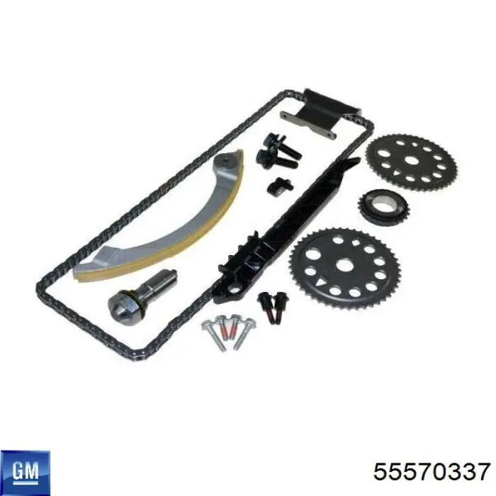 55570337 General Motors Łańcuch rozrządu, zestaw