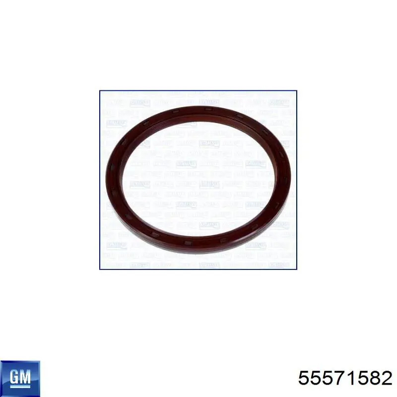 55571582 General Motors Uszczelniacz wału korbowego silnika tylny