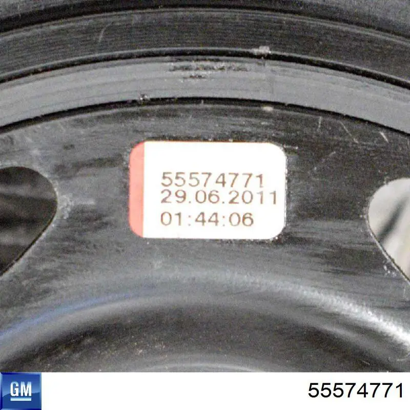 Koło pasowe wału korbowego 614181 General Motors
