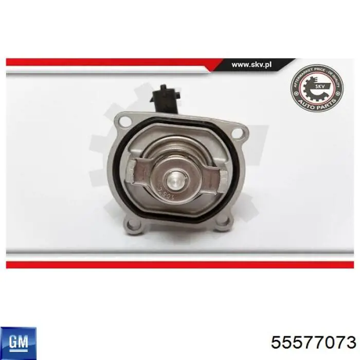 Do koszyka 55577073 General Motors Obudowa termostatu