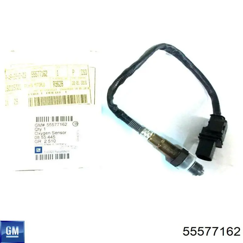 Sonda lambda czujnik tlenu przed katalizatorem 55261905 Fiat/Alfa/Lancia